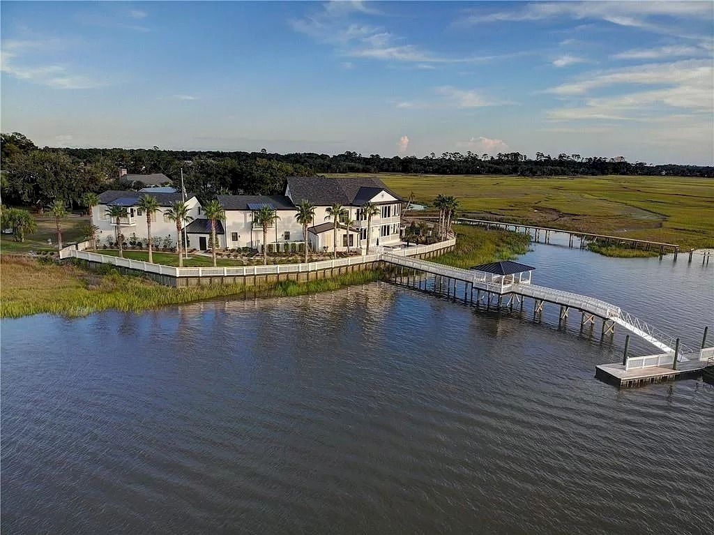 Fabulous Coastal Home Made for Modern Coastal Living in Georgia Listed for $9,500,000