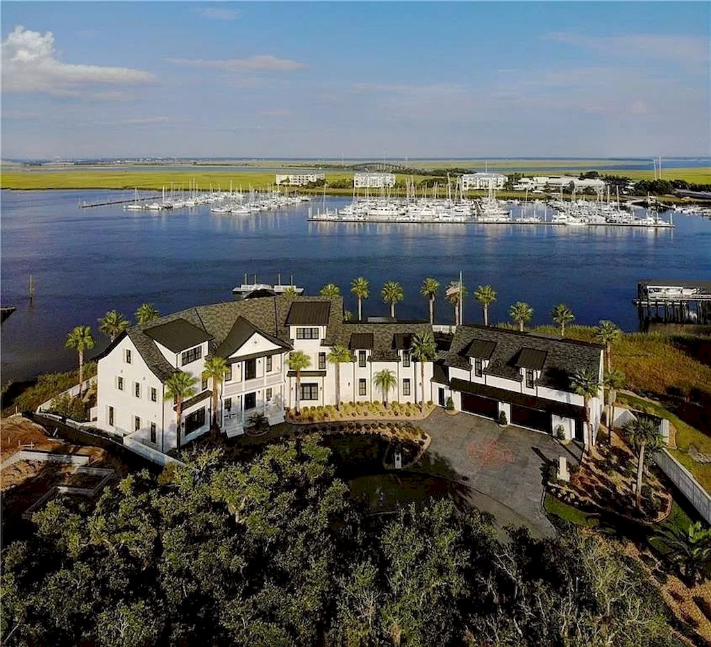 Fabulous Coastal Home Made for Modern Coastal Living in Georgia Listed for $9,500,000