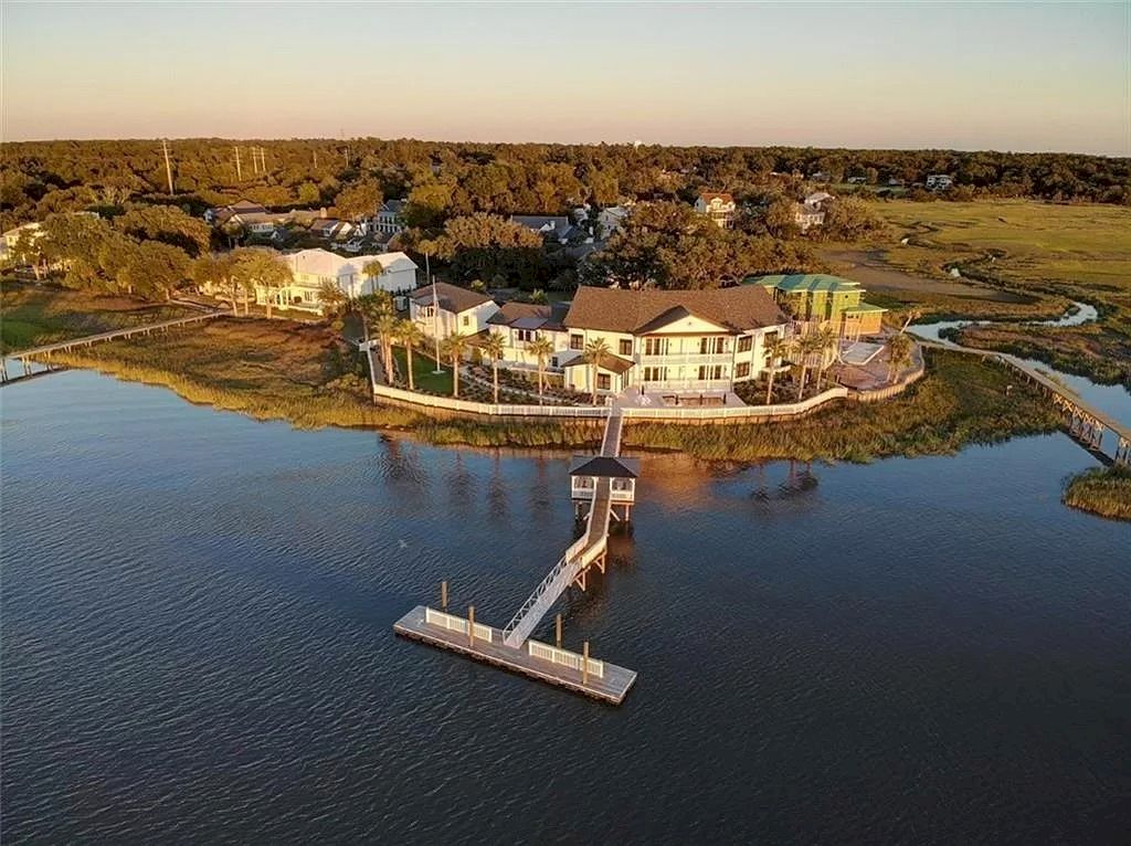 Fabulous Coastal Home Made for Modern Coastal Living in Georgia Listed for $9,500,000