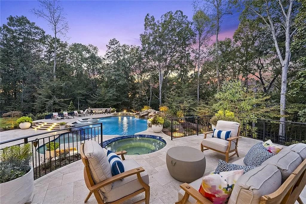 Georgia Private Wooded Estate Completed with Smart Home Technology and Distinctive Features Priced at $4,100,000