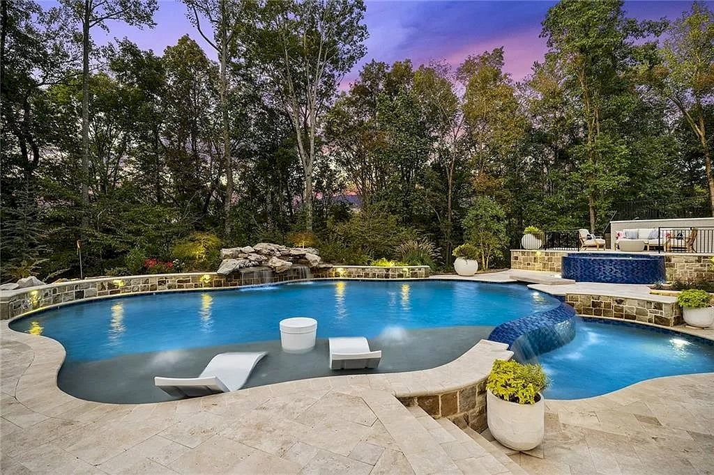 Georgia Private Wooded Estate Completed with Smart Home Technology and Distinctive Features Priced at $4,100,000