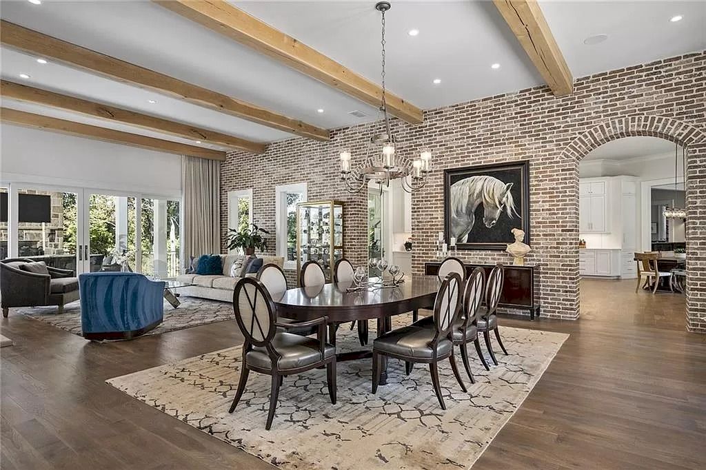 Georgia Private Wooded Estate Completed with Smart Home Technology and Distinctive Features Priced at $4,100,000