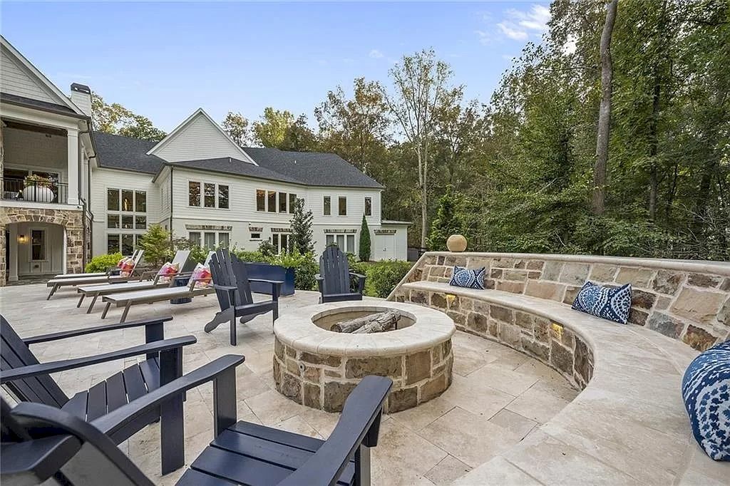 Georgia Private Wooded Estate Completed with Smart Home Technology and Distinctive Features Priced at $4,100,000