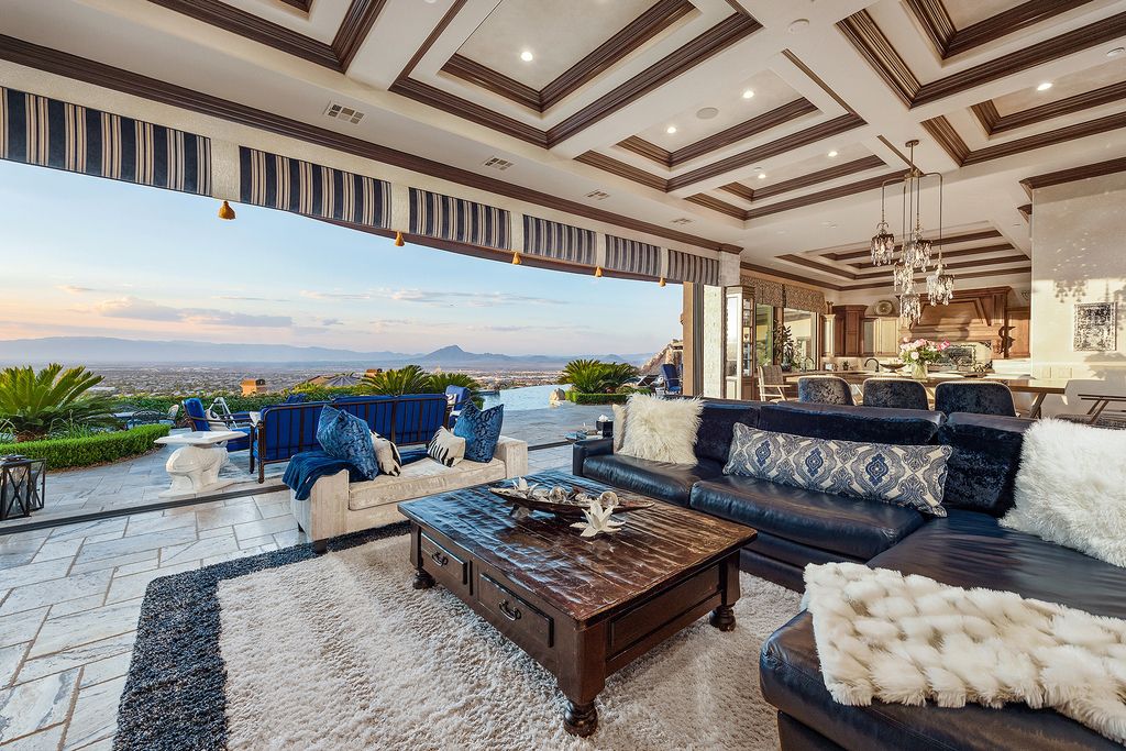 Stunning Nevada Residence with unobstructed views of the entire city asks for $8,999,999