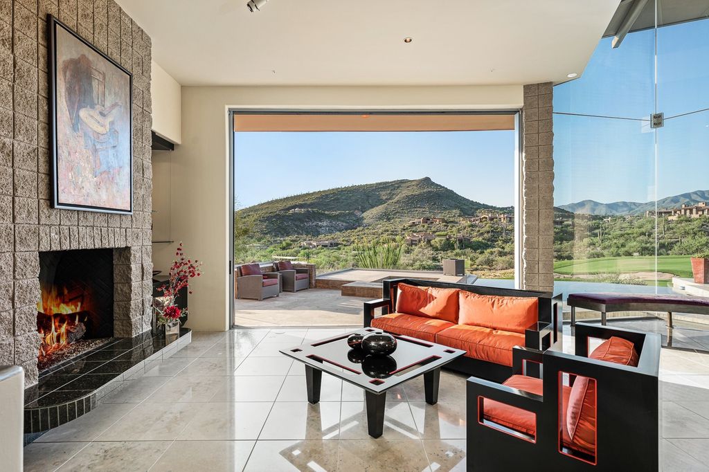 Elegant contemporary home in Arizona with expansive Valley views as background sells for $5,000,000