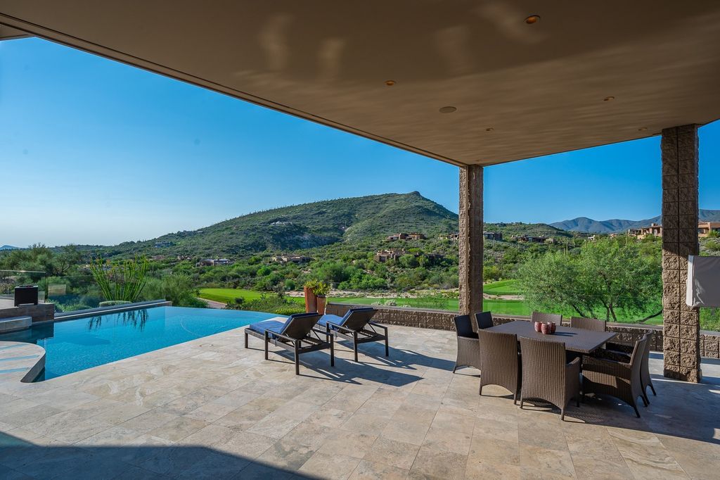 Elegant contemporary home in Arizona with expansive Valley views as background sells for $5,000,000