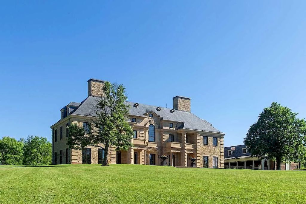 The Home in Connecticut is a luxurious home now available for sale. This home located at 400 5 1/2 Mile Rd, Cornwall, Connecticut; offering 10 bedrooms and 12 bathrooms with 18,000 square feet of living spaces. 