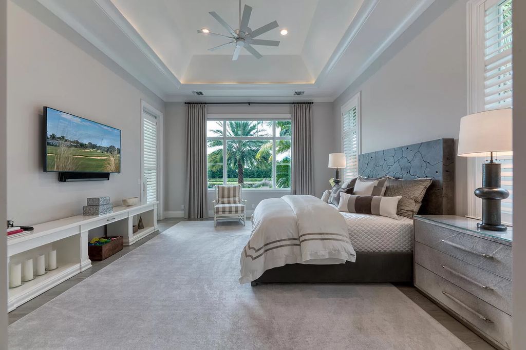 The Home in Palm Beach Gardens is a beautifully appointed custom residence on desirable home site with expansive fairway now available for sale. This home located at 13061 Marsh Lndg S, Palm Beach Gardens, Florida