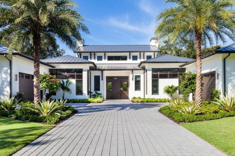 Beautifully Finished Home in Naples built for Comfortable Living and Entertaining Seeks for $6,789,000
