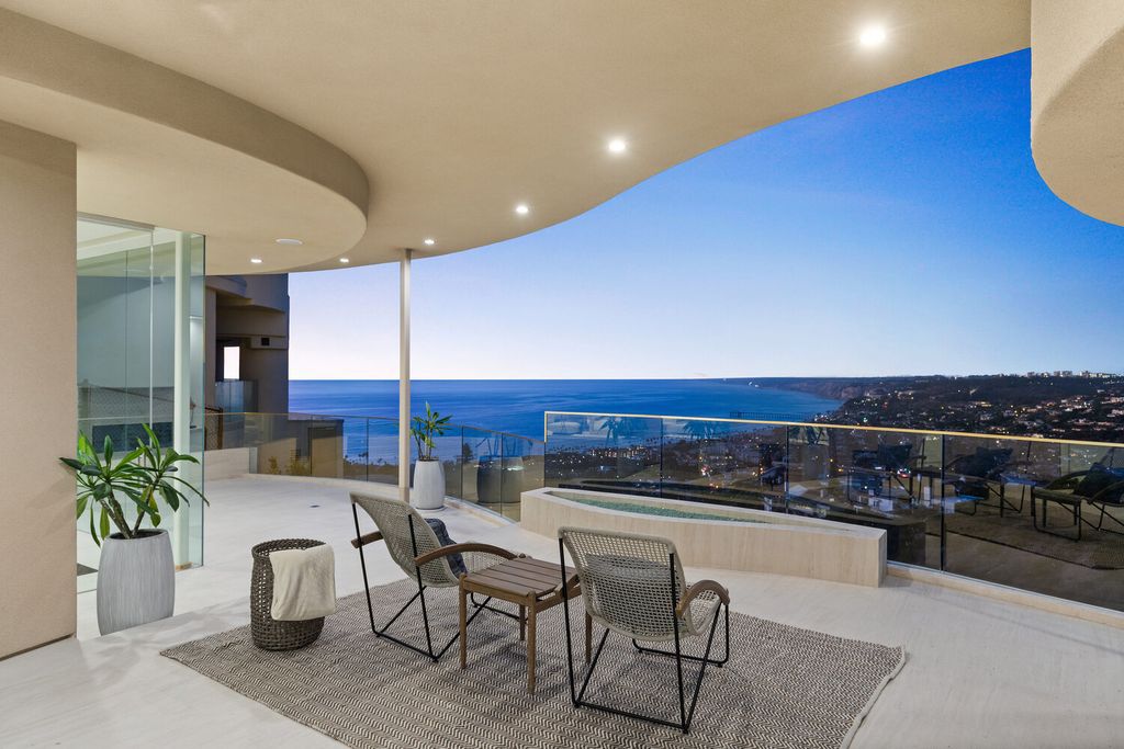 The Home in La Jolla is a brand new construction has dazzling design features, with panoramic North Shore ocean and coastal views now available for sale. This home located at 7447 Hillside Dr, La Jolla, California