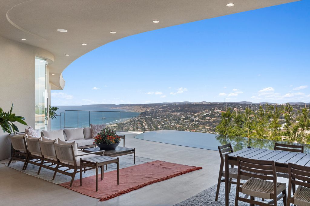 The Home in La Jolla is a brand new construction has dazzling design features, with panoramic North Shore ocean and coastal views now available for sale. This home located at 7447 Hillside Dr, La Jolla, California