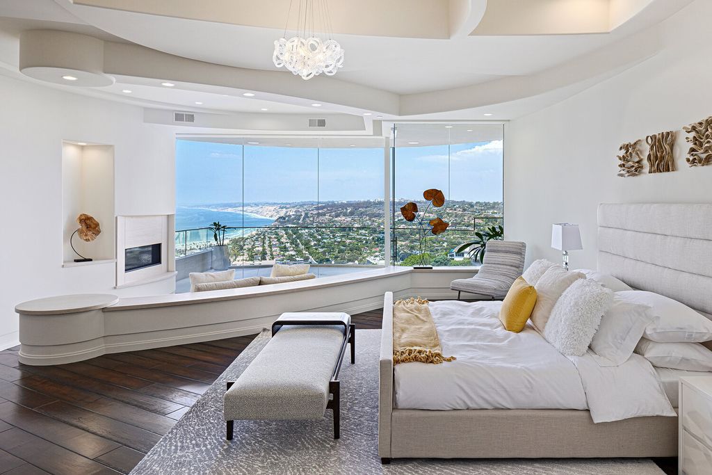 The Home in La Jolla is a brand new construction has dazzling design features, with panoramic North Shore ocean and coastal views now available for sale. This home located at 7447 Hillside Dr, La Jolla, California