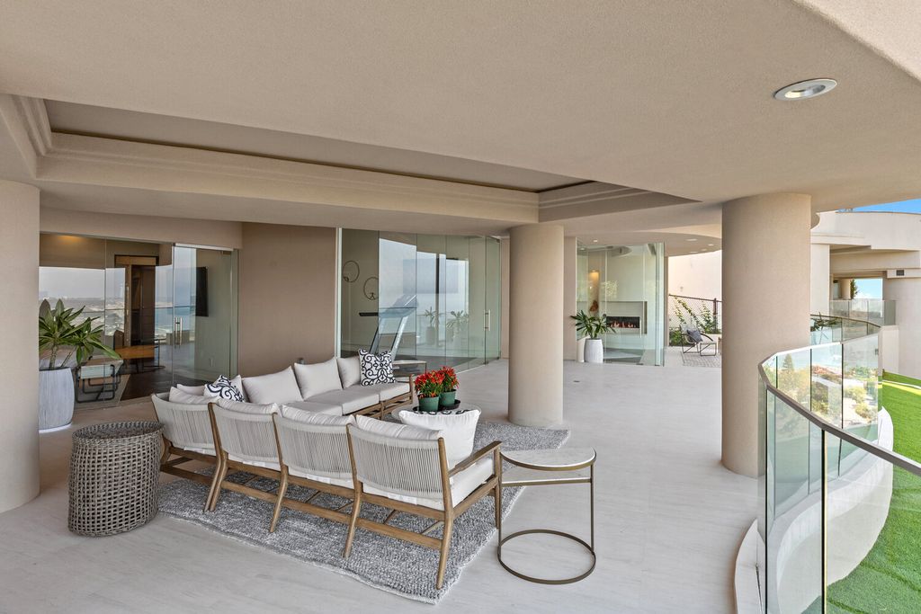 The Home in La Jolla is a brand new construction has dazzling design features, with panoramic North Shore ocean and coastal views now available for sale. This home located at 7447 Hillside Dr, La Jolla, California