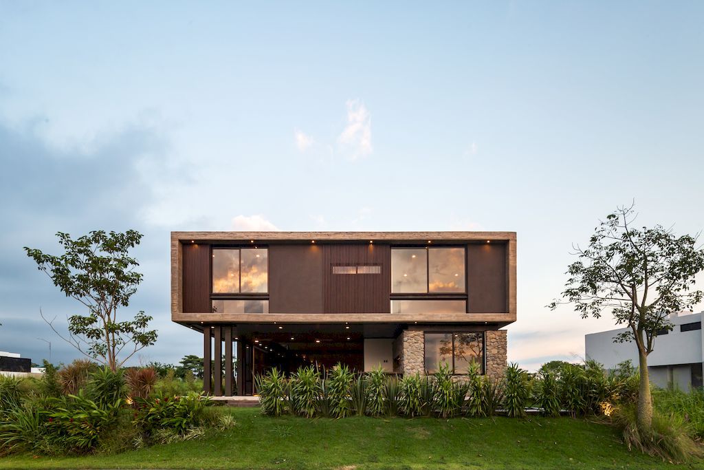 Casa Nicté-Ha, an Angular House in rural Mexico by Di Frenna Arquitectos