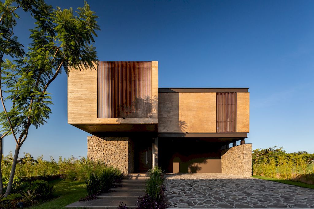 Casa Nicté-Ha, an Angular House in rural Mexico by Di Frenna Arquitectos