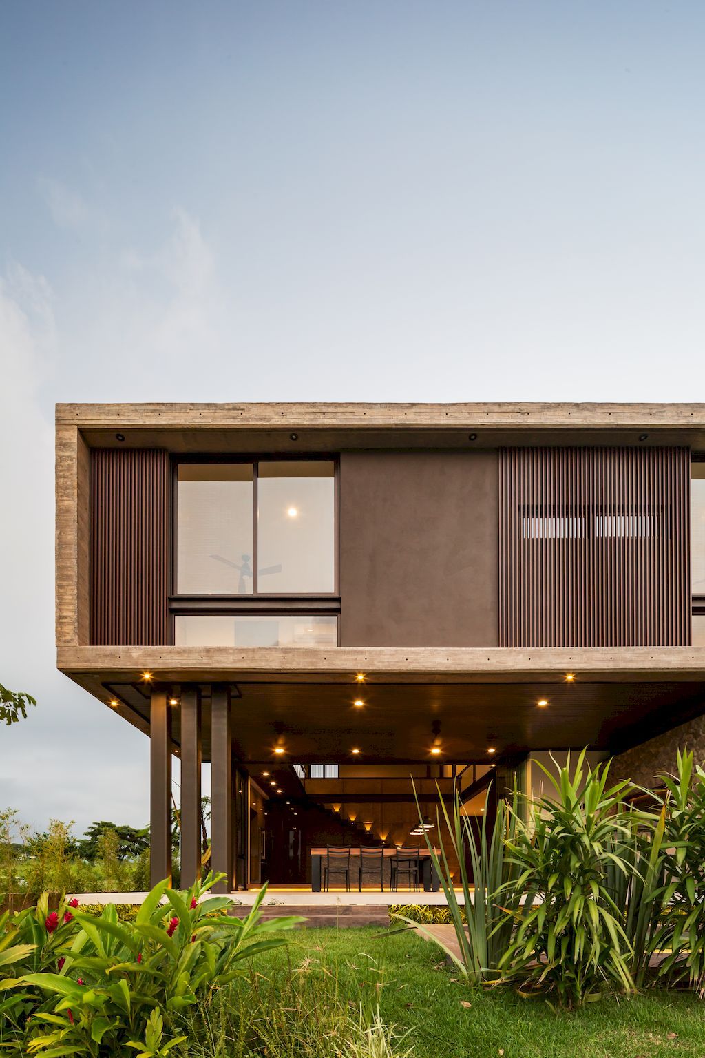 Casa Nicté-Ha, an Angular House in rural Mexico by Di Frenna Arquitectos