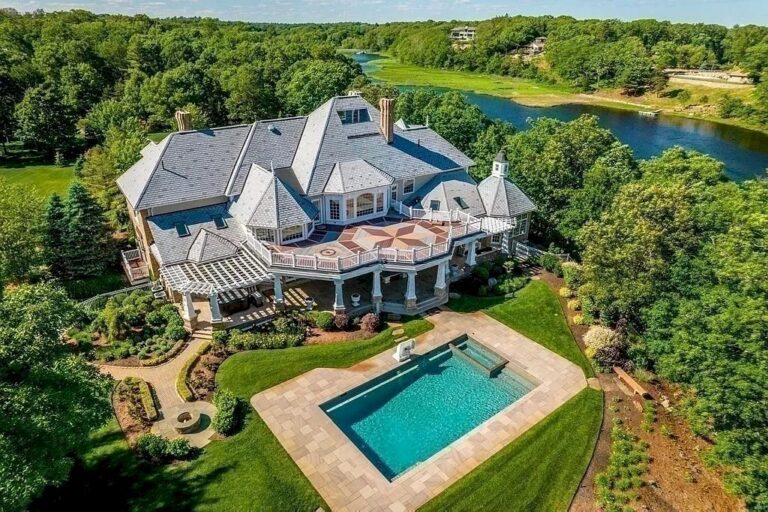 Create Endless Memories in Massachusetts with Friends and Family in this $7,400,000 Extraordinary Estate