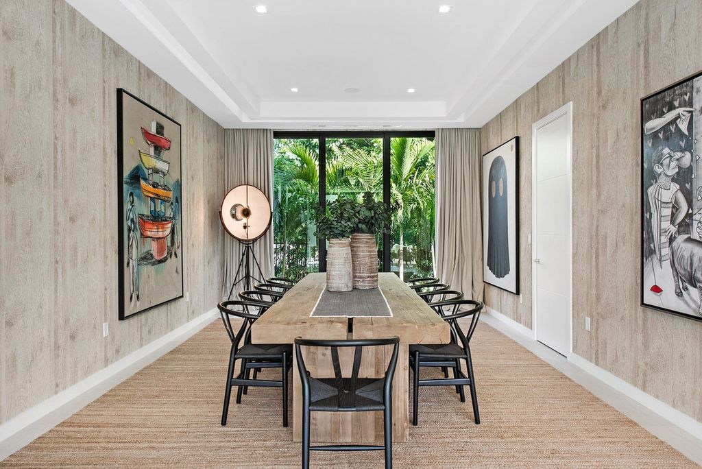 The Home in Miami is a gorgeous fully furnished new construction home in the heart of South Miami’s High Pines neighborhood now available for sale. This home located at 5470 Sunset Dr, Miami, Florida