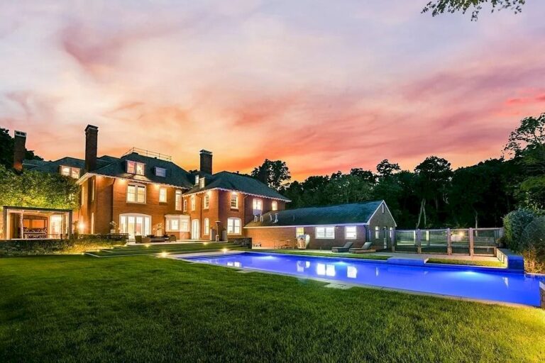 Magnificent Estate in Massachusetts Meticulously Renovated Inside and Outside