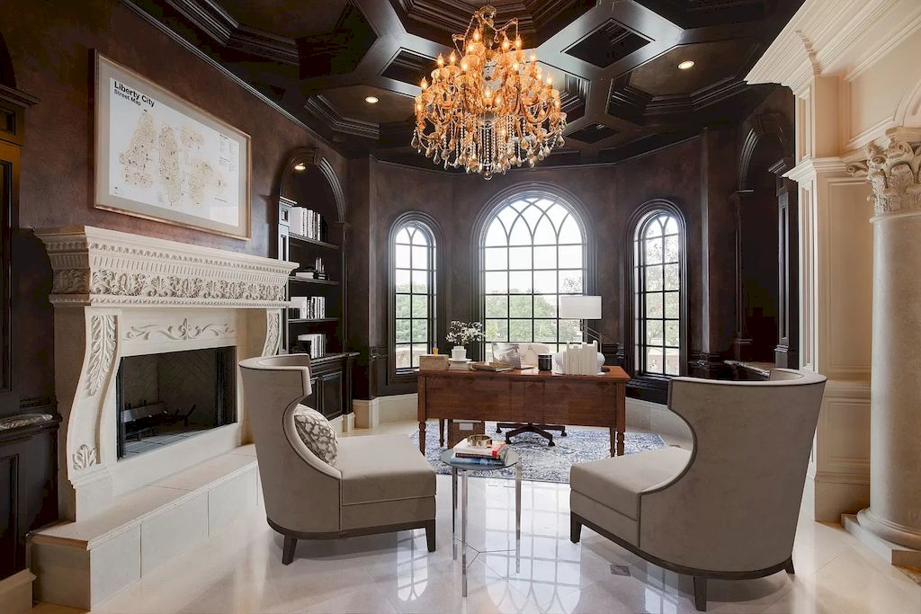 The Tennessee Home is a luxurious home with 30 ft ceilings, dual hand crafted iron staircases & over 100 chandeliers now available for sale. This home located at 2423 Hidden River Ln, Franklin, Tennessee; offering 06 bedrooms and 13 bathrooms with 22,743 square feet of living spaces.