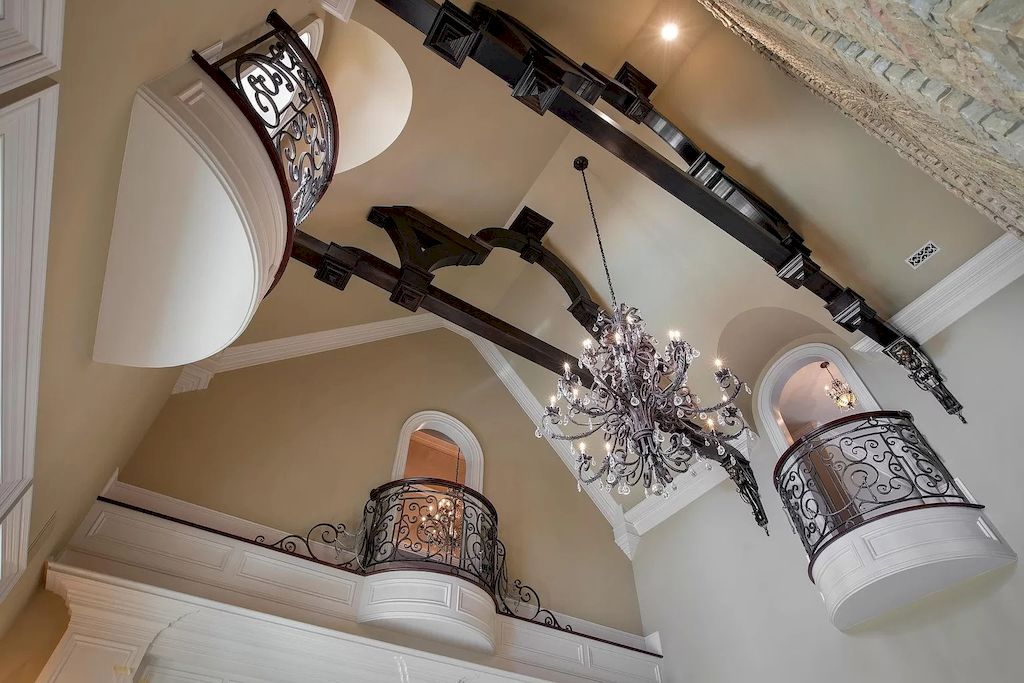 The Tennessee Home is a luxurious home with 30 ft ceilings, dual hand crafted iron staircases & over 100 chandeliers now available for sale. This home located at 2423 Hidden River Ln, Franklin, Tennessee; offering 06 bedrooms and 13 bathrooms with 22,743 square feet of living spaces.