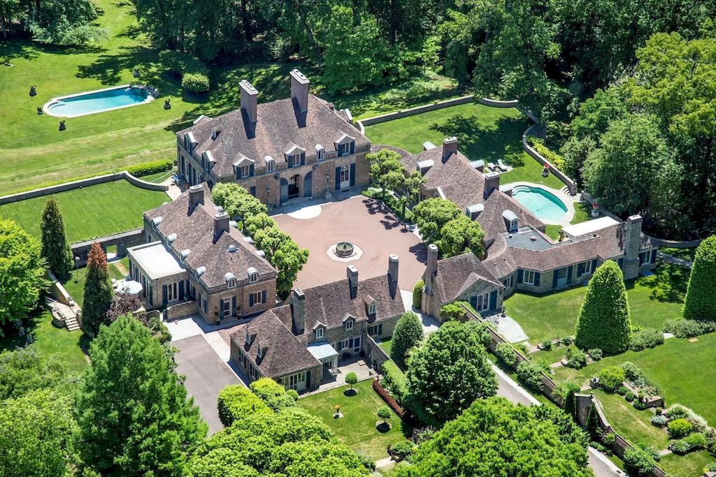 The Home in Pennsylvania is a luxurious home now available for sale. This home located at 1543 Monk Rd, Gladwyne, Pennsylvania; offering 11 bedrooms and 10 bathrooms with 14,467 square feet of living spaces.