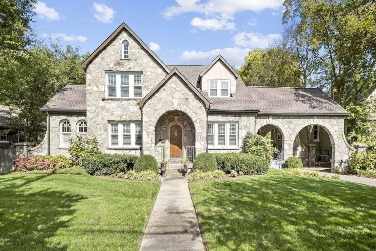Renovated and Expanded Picture-perfect Stone Tudor Home with Fabulous Amenities in Tennessee Listed for $2,950,000