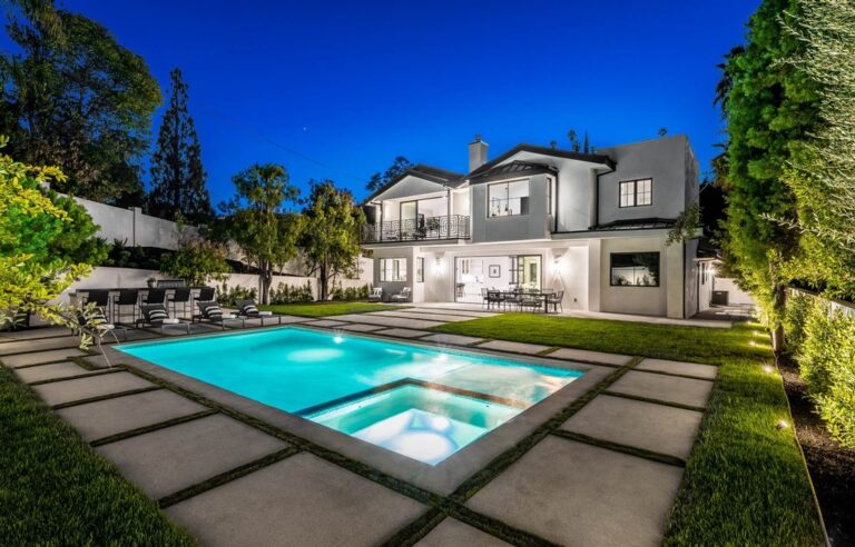 Sensational Newly Developed Home in Prime Encino comes to Market at $4,750,000