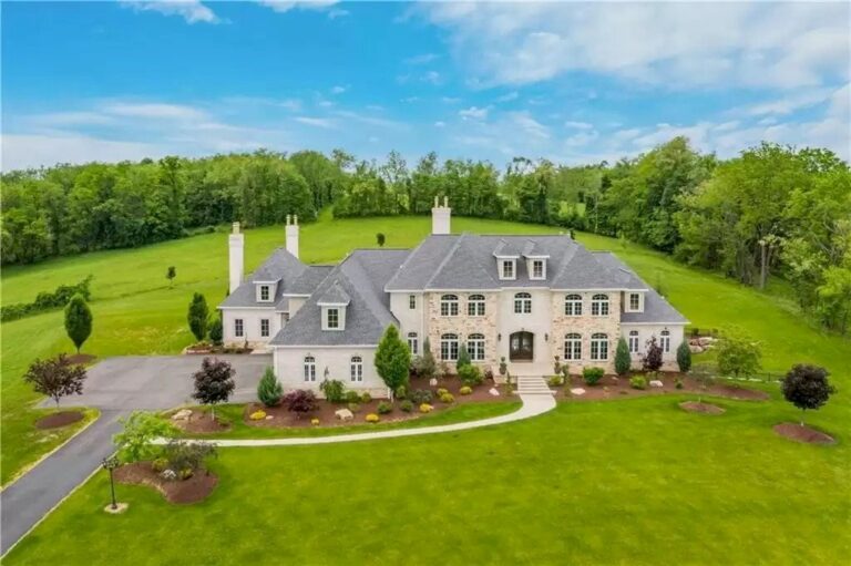 Stone and Brick Magnificent Estate in Pennsylvania Listed for $3,900,000