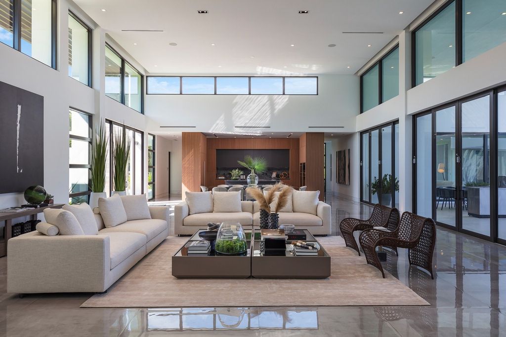 The Home in Miami is a brand new modern masterpiece built with the finest finishes and multiple water features now available for sale. This home located at 6645 SW 116th St, Miami, Florida