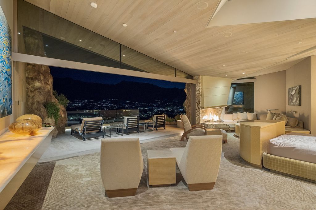 The Mansion in Palm Desert is one of the most spectacular estates ever built in California with unparalleled in size, scale and design now available for sale. This home located at 706 Summit Cv, Palm Desert, California