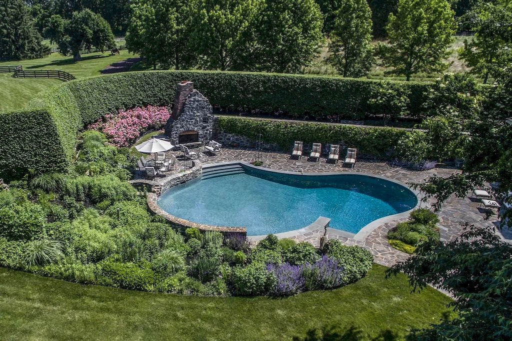 The Home in Pennsylvania is a luxurious home now available for sale. This home located at 770 Godfrey Rd, Villanova, Pennsylvania; offering 10 bedrooms and 14 bathrooms with 19,000 square feet of living spaces.