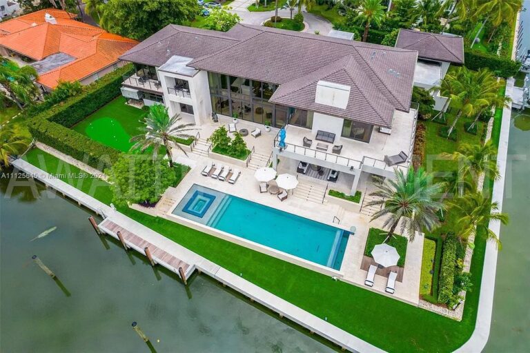 This $26,000,000 Miami Dream Home on a Corner Lot showcases the Pinnacle of Entertainment Living