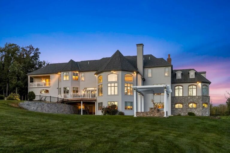 This $3,495,000 European-Inspired Residence in Pennsylvania Features Wealth of Recreational