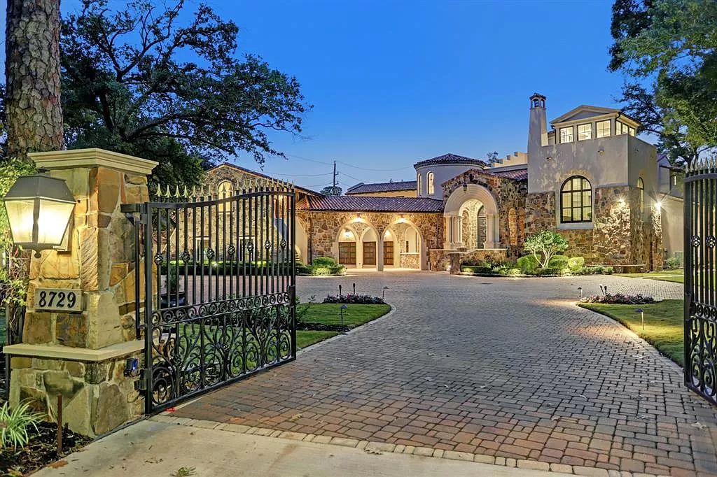 The Home in Houston is a masterpiece on prestigious Memorial Drive offers the pinnacle of exceptional luxury living now available for sale. This home located at 8729 Memorial Dr, Houston, Texas