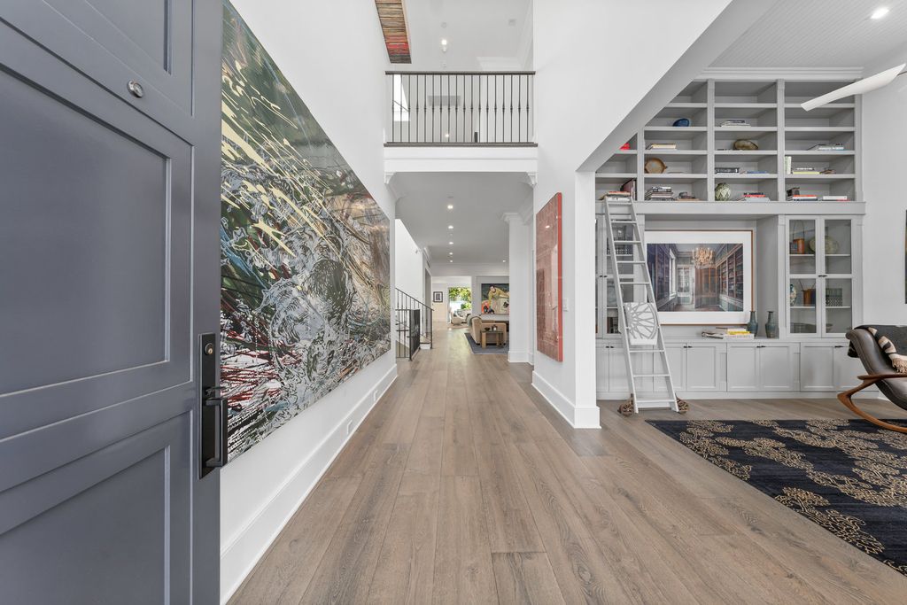 The Home in Santa Monica is a newer construction North of Montana has spacious office, grand living room and formal dining room now available for sale. This house located at 235 19th St, Santa Monica, California