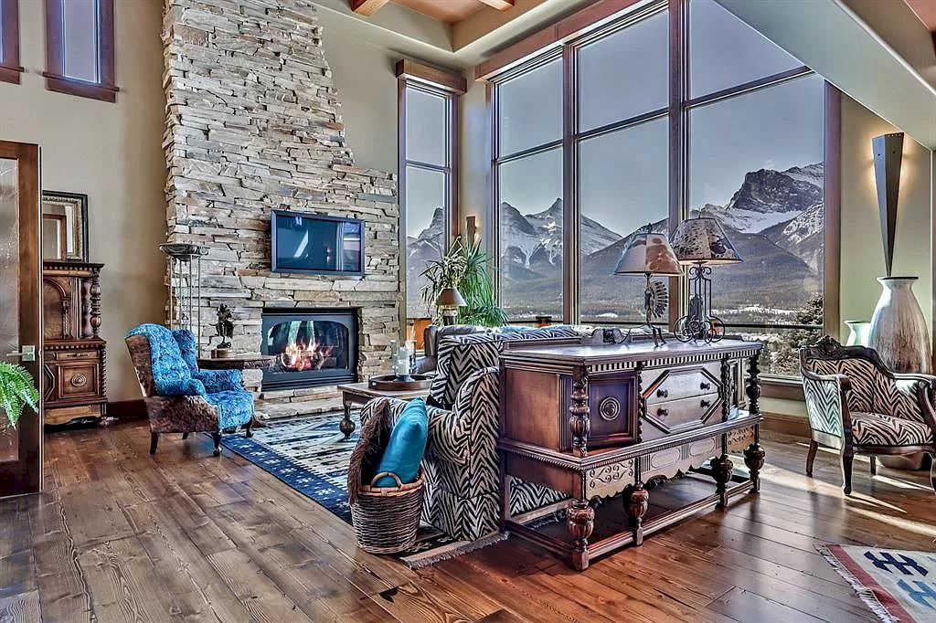 The Mountain House in Alberta is a truly great home now available for sale. This home located at 109 SW Benchlands Ter, Canmore, AB T1W 1G1, Canada
