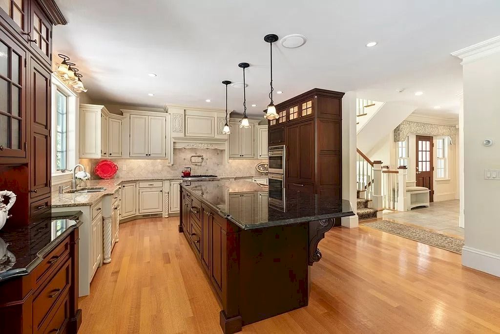 The Home in Massachusetts is a luxurious home now available for sale. This home located at 21 Radcliffe Rd, Weston, Massachusetts; offering 05 bedrooms and 08 bathrooms with 8,475 square feet of living spaces.