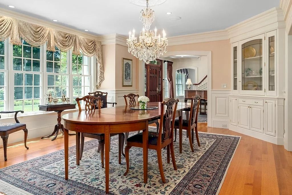 The Home in Massachusetts is a luxurious home now available for sale. This home located at 21 Radcliffe Rd, Weston, Massachusetts; offering 05 bedrooms and 08 bathrooms with 8,475 square feet of living spaces.