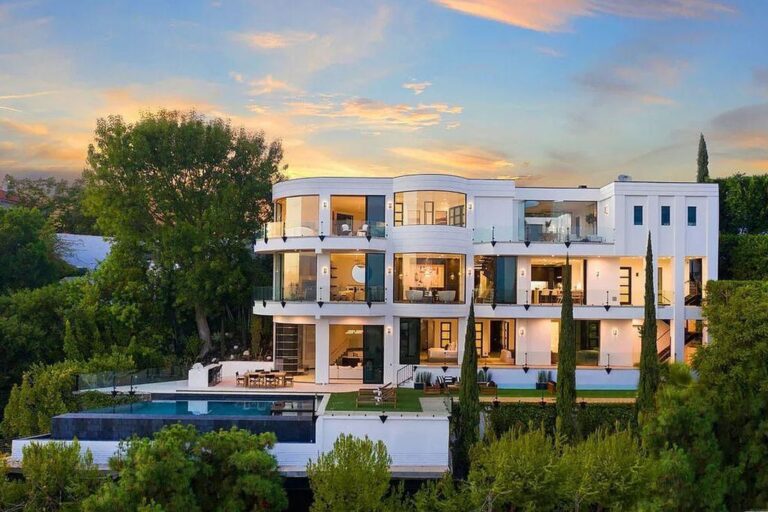$14.5M Home in Beverly Hills embodies the Quintessential LA Lifestyle