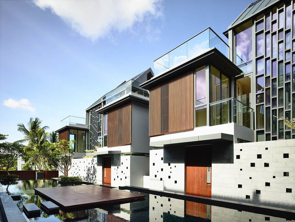 Toh Crescent, a Stunning 10-Unit Cluster of Houses by HYLA Architects