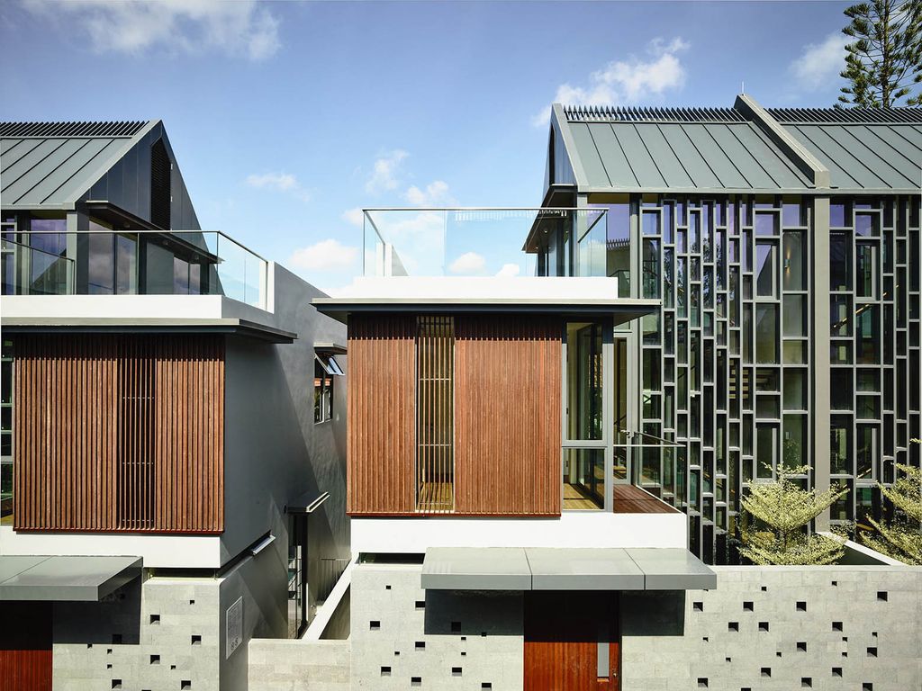 Toh Crescent, a Stunning 10-Unit Cluster of Houses by HYLA Architects