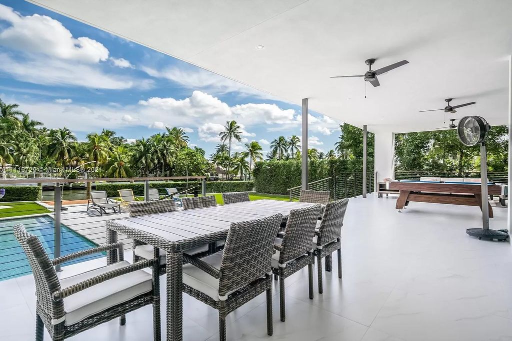 The Home in Miami is a tropical modern estate built with top level finish with breathtaking open floor plan of living spaces now available for sale. This home located at 7333 Belle Meade Blvd, Miami, Florida
