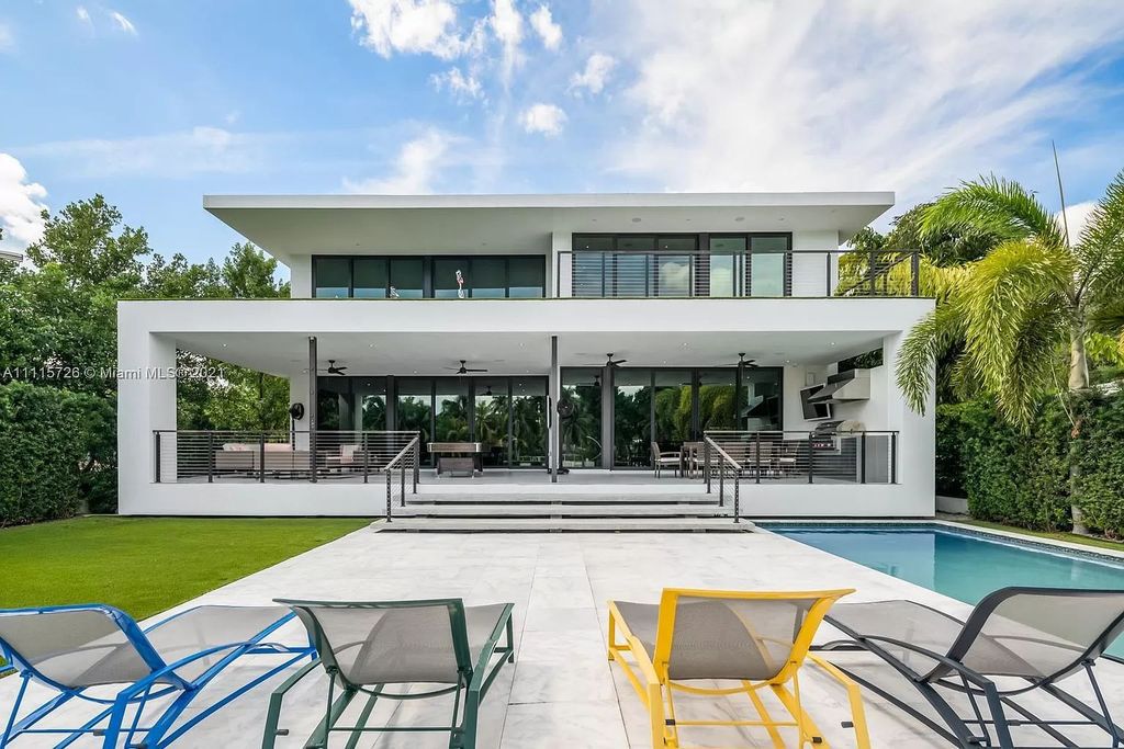 The Home in Miami is a tropical modern estate built with top level finish with breathtaking open floor plan of living spaces now available for sale. This home located at 7333 Belle Meade Blvd, Miami, Florida