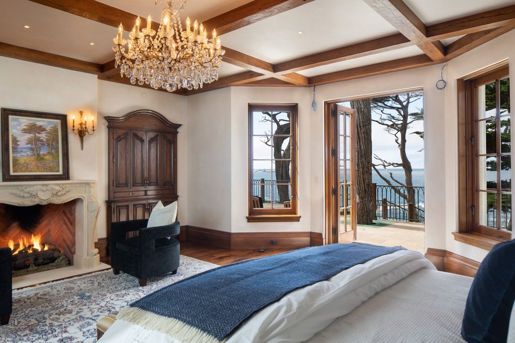 The Mansion in Pebble Beach is is one of the great home sites of the world With over 200 linear foot of private CA oceanfront and breathtaking views now available for sale. This home located at 3184 17 Mile Dr, Pebble Beach, California