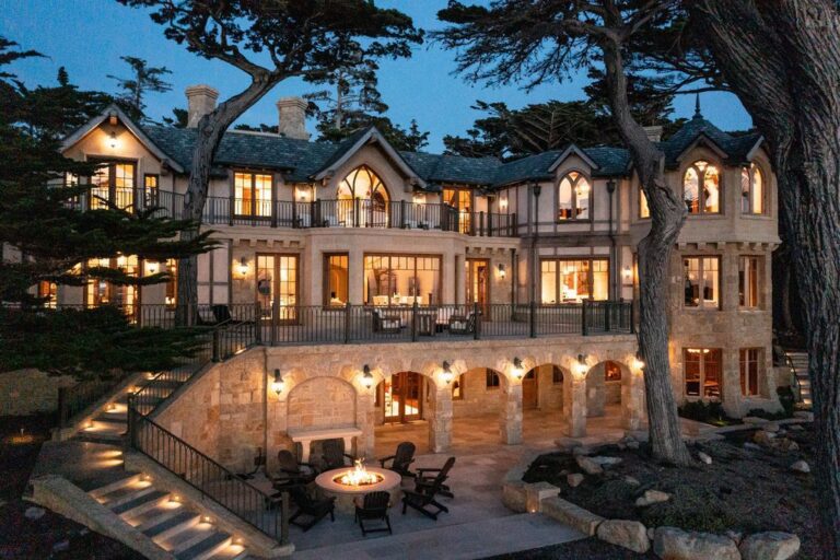 World Class Mansion in Pebble Beach on Breathtaking Natural Setting