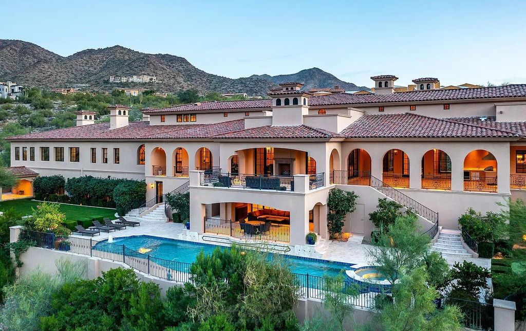 Spectacular Mediterranean estate in Arizona sells for  $8,500,000 with meticulous design in details