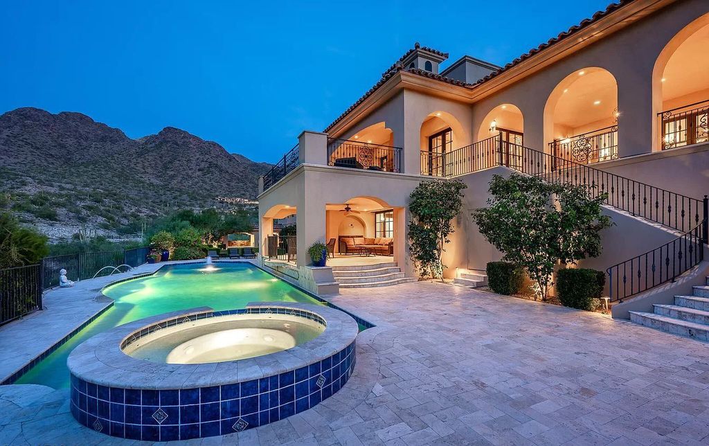 Spectacular Mediterranean estate in Arizona sells for  $8,500,000 with meticulous design in details