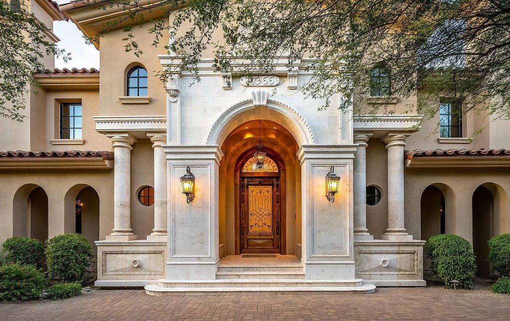 Spectacular Mediterranean estate in Arizona sells for  $8,500,000 with meticulous design in details