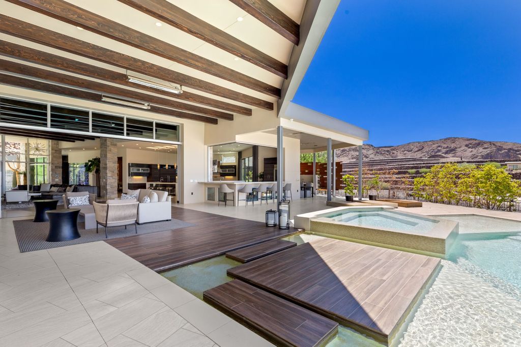 Stunning single story home in Henderson asks for $7,495,000 with unobstructed views of Las Vegas Valley